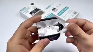 BMT A20 Bluetooth 5.3 TWS Earbuds with ENC and Touch Control In Ear Deep Black  Earphone Long Battery