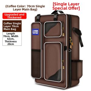 SANYANGWUDIAO | Multifunctional Double Shoulder Fishing Bag 7080