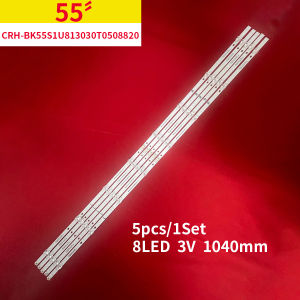 LED backlight strips 8LED for Hi sense 55R6E 55A6100UWR 55R6000E 55R6040E LB55143 CRH-BK55S1U813030T0508820-REV1.0