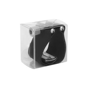 Soprano Sax Ligature Soft Leather 4 Colors–U-Shaped Mouthpiece Cap with Metal Plate | Durable&Secure Reed Fit for Soprano Sax