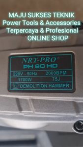 NRT-PRO PH 90 HD Mesin Bor Bobok Beton Tembok Grease Demolition Jack Hammer Drill PH90