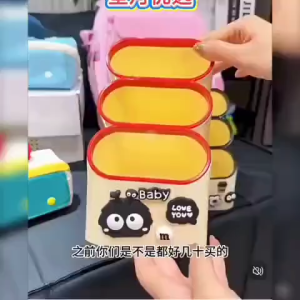 Hộp Đựng Bút 3 Tầng Tiện Lợi Ống Cắm Cọ Trang Điểm Tiện Lợi Gọn Gàng Góc Làm Viêc Và Học Tập