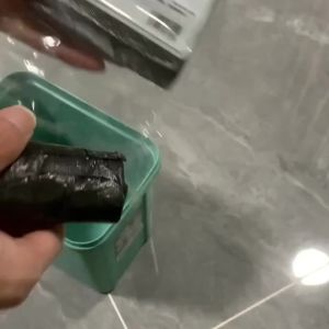 50pcs/roll 0.015mm Super Black Thickened Biodegradable Kitchen Garbage Bags - Upgraded Quality Trash Bags for Storage