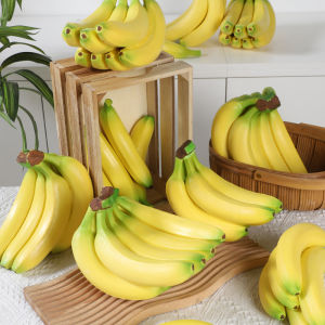 Simulation Banana Model Fake Fruit Huang Diqiao Foam Pu Decoration Props Pendant Supermarket Toy Decoration Banana Tree