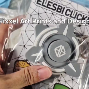 Elesbi Mini Light Stick Clicker Keychain