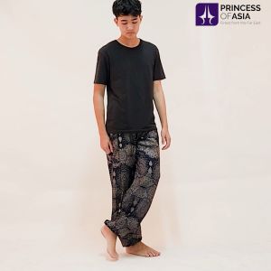 กางเกงลายช้างผู้ชาย กางเกงลายช้าง กางเกงใส่อยู่บ้านชาย กางเกงใส่สบาย Elephant printed pants for men