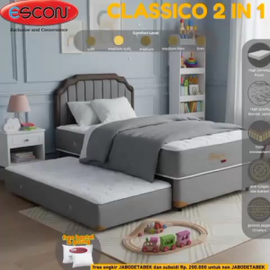 ESCON 2in1 Classico Springbed Anak / Kost / Hostel -  FREE ONGKIR JABODETABEK