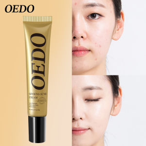 OEDO Plant Extraction Repair Acne Cream Ginseng Scutellariae Extract Face Care Ance Skin Care Facial Cream Whitening 20g