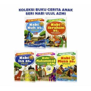 Buku Cerita Seri Ulul Azmi (Paket 5 Buku) - Serbajaya
