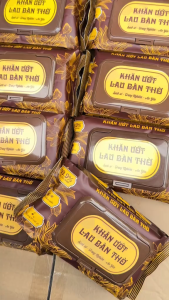 Khăn Ướt Lau Đồ Thờ 300g Hương Trầm Quế – Không Gây Hại Bề Mặt Gỗ