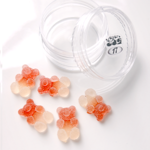 Gradient Sugar Bear Soft Candy Mobile Phone Case Accessories Nail Art Decorations by Little Duck Brand from China