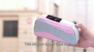 Eslnf(ESLNF) | ESLNF Magnetic Bicycle Bag Rainproof Easy Access Bike Top Tube Bag for Mountain/Road Bikes