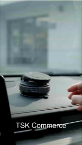 Magnetic Phone Holder - Rotate & Fold Car Vacuum Mounting Double Face Mounting and Install