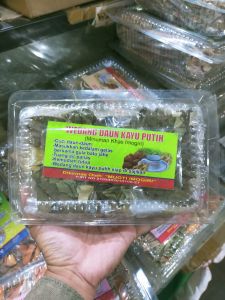 Wedang daun kayu putih - isi 10 - ekstra daun kayu putih - sensasi lega tenggorokan - wedang kayu putih praktis