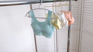 Miniset Seamless Remaja Tanpa Kawat Bra Wanita Anak Sekolah Tanktop Pelajar Korea Miniset Anak Polos Busa Bisa Dilepas Pakaian Dalam Anak PST