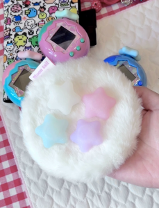 Bandai | For Tamagotchi Paradise Knob Star Protective Cover Electronic Pet Accessories Colorful Model Toy Decoration Chrismas Gift