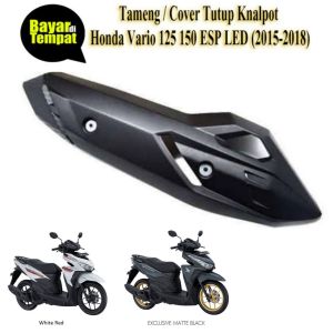 cover kenalpot Vario 125 LED Vario 150 LED 2015 - 2017 tutup tameng knalpot
