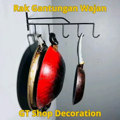 Rak Gantungan Wajan Tempel Dinding
