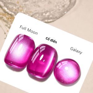 Keo Dán Móng Tay Mắt Mèo Siêu Sáng 8ml Sơn Gel Từ Tính Làm Khô Bằng Đèn UV/LED Tẩy Được Bán Vĩnh Cửu Hiệu Ứng Nước Hạt Thủy Tinh