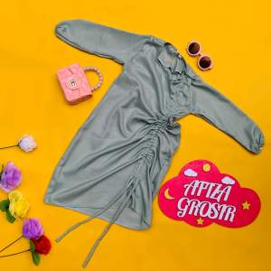 GAMIS ANAK PEREMPUAN 2-8 TAHUN MODEL SERUT BAHAN POLYMICRO SUPER | GAMIS ANAK PEREMPUAN MODEL BARU | BAJU MUSLIM ANAK PEREMPUAN | GAMIS ANAK CEWE MODEL SERUT
