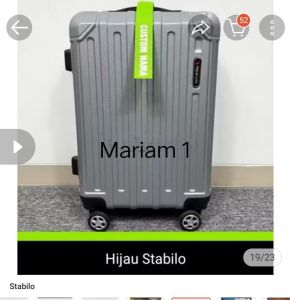 Tag koper costum nama penanda koper haji dan umroh gantungan koper haji penanda koper tas