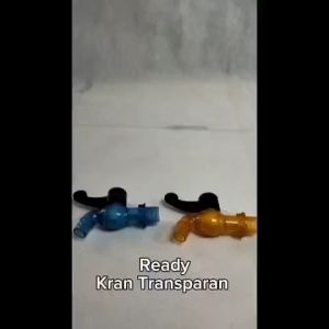 Kran Transparant ISCO 1/2 Engkol Tembok Dapur Kamar Mandi Taman