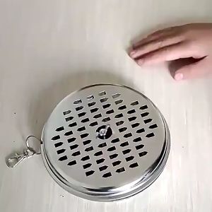 Tempat Obat Nyamuk Bakar Bulat Tatakan Alas Mosquito Wadah Abu Piring