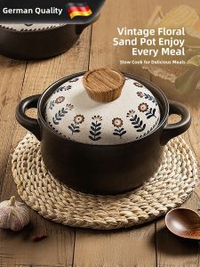 SHUDUODUN | High-Temperature Resistant Non-Crack Ceramic Pot for Home Use