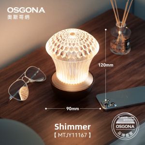 OsgonA | Crystal Diamond Style Decorative Table Lamp for Bedside Desk High-end Ambiance