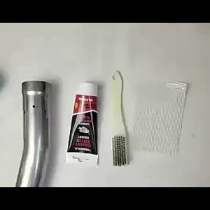 High Temp Metal Repair Sealant Car Motorcycle Exhaust Pipe Tailpipe Muffler Paste Glue Uses For Auto Tool