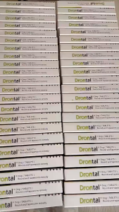Buy 3 Get 1 Free Drontal 1 Tablet Tasty Dewormer Tablets for Dogs for Cats