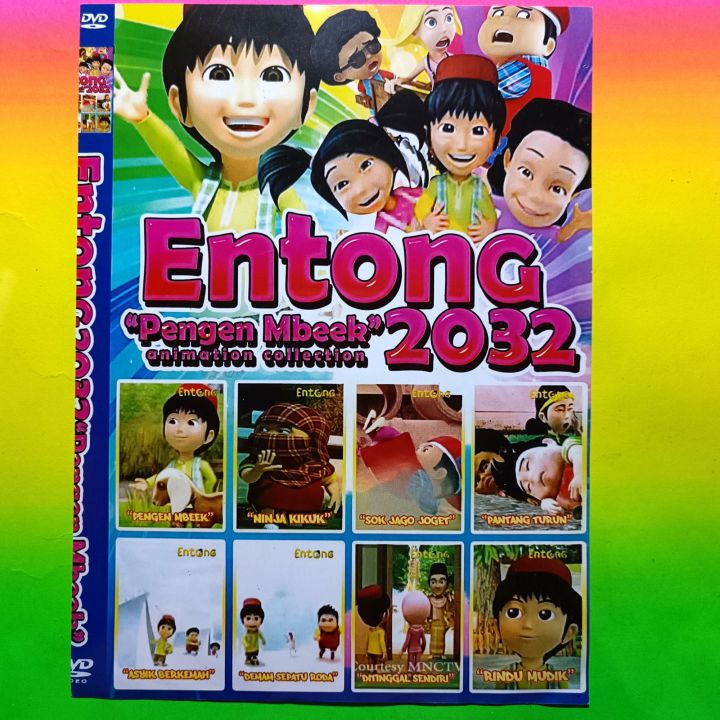 KASET FILM KARTUN ANAK TERBARU KOLEKSI SI ENTONG VOLUME 2032