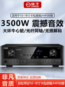 Yangzi Home K-Song Bluetooth Power Amplifier High Power Karaoke Sound System Professional Audio Equipment HiFi Speaker