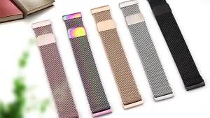 20mm/22mm Milanese band For Amazfit GTS/4/2/3/GTS2 Mini/GTR 47mm/GTR2/4/3/Pro stratos Metal Watch Bracelet Amazfit bip 5 6 strap