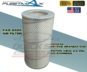 Quick S/R Automotive Fleetmax Automotive Air Filter FAS 8525 Toyota Hiace Grandia D4D 2005-2013 1PC