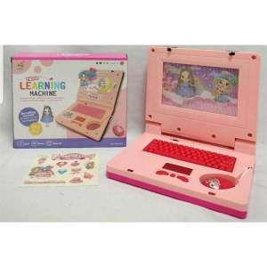 JoyToys คอมพิวเตอร์เด็ก โพนี่ โน๊ตบุ๊คของเล่น มีเสียง มีไฟ หน้าจอภาพเคลื่อนที่ สีสันสดใส คละสี