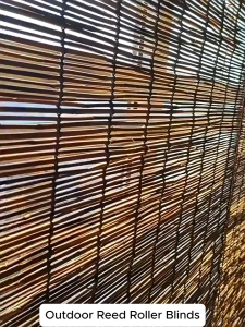 Japanese Bamboo Blind Roll Up Blind Bidai Buluh Bidai Kayu Curtain Reed Curtains Roll 户外竹帘