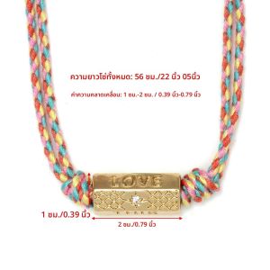 Lucky Eye ตุรกี Evil Eye สร้อยคอลูกปัดหลายสี Double Layer เชือกถักสร้อยคอสําหรับชายหญิงแฟชั่นเครื่องประดับ