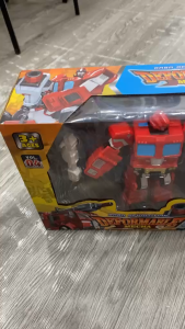 Đồ Chơi Robot Biến Hình Xe Cứu Hỏa – Deformable Mecha Robo Revolution