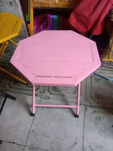 Bàn cafe sắt đa giác Qui Phúc