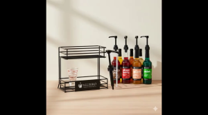 ALLEGRO Syrup Pump for 750ml Bottles | Coffee Syrup Dispenser for Coffee Milk Tea Cafe & Bar Use