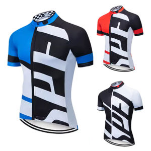 Men Summer Cycling Jersey Bike Top MTB Bicycle Shirt Mountain Riding Clothing Short Sleeve Cyclist biking Quick Dry Breathable