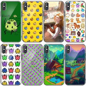 Xinglu Grain Story Elliot Pixel Style Mobile Phone Case Glass Protective Cover for Apple 16 Huawei Pura70 Vivo S19 Honor