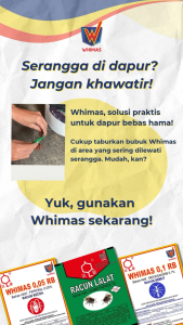 Racun Semut / Insektisida Semut / Obat Pembasmi Semut WHIMAS 01 RB