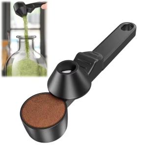 EELHOE | Leak-proof Sliding Coffee Scoop Multifunctional Measuring Spoon for Protein Powder Home Kitchen Holiday Gift Option