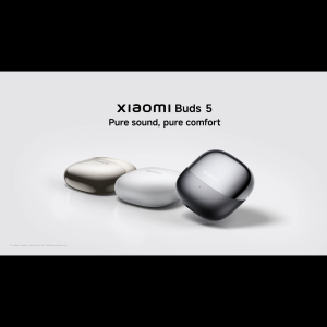 Xiaomi Buds 5 | Enjoy 3 months of ad-free music listening with Spotify Premium for free Qualcomm® aptX™ Lossless and Hi-Res Audio Harman AudioEFX tuning and built-in dimensional audio