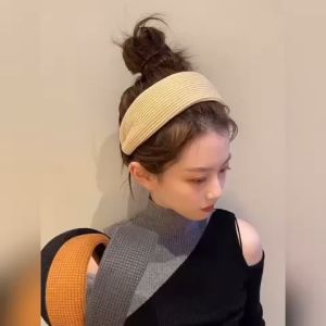 FHB 02 - Korean Style Simple Knitting Headband / Pure Color Hairband / 韩式简约针织发箍