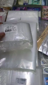 ถุงซิป 1กก./แพค(ขนาดเป็นเซนติเมตร) ซองซิป ถุงซิบ ถุงใส ถุงใส่ยา ถุงใส่ขนม ใส่หนังสือ