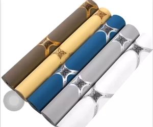 Star.King 10Mx45cm PVC Self Adhesive Waterproof Wallpaper: Home Decor Wallcovering