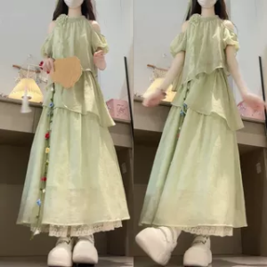 SUSIEYUAN | French Style Summer Beach Vacation Dresses
